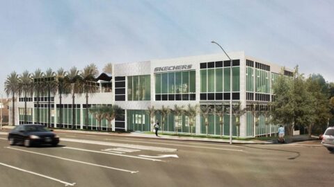 Skechers office building rendering